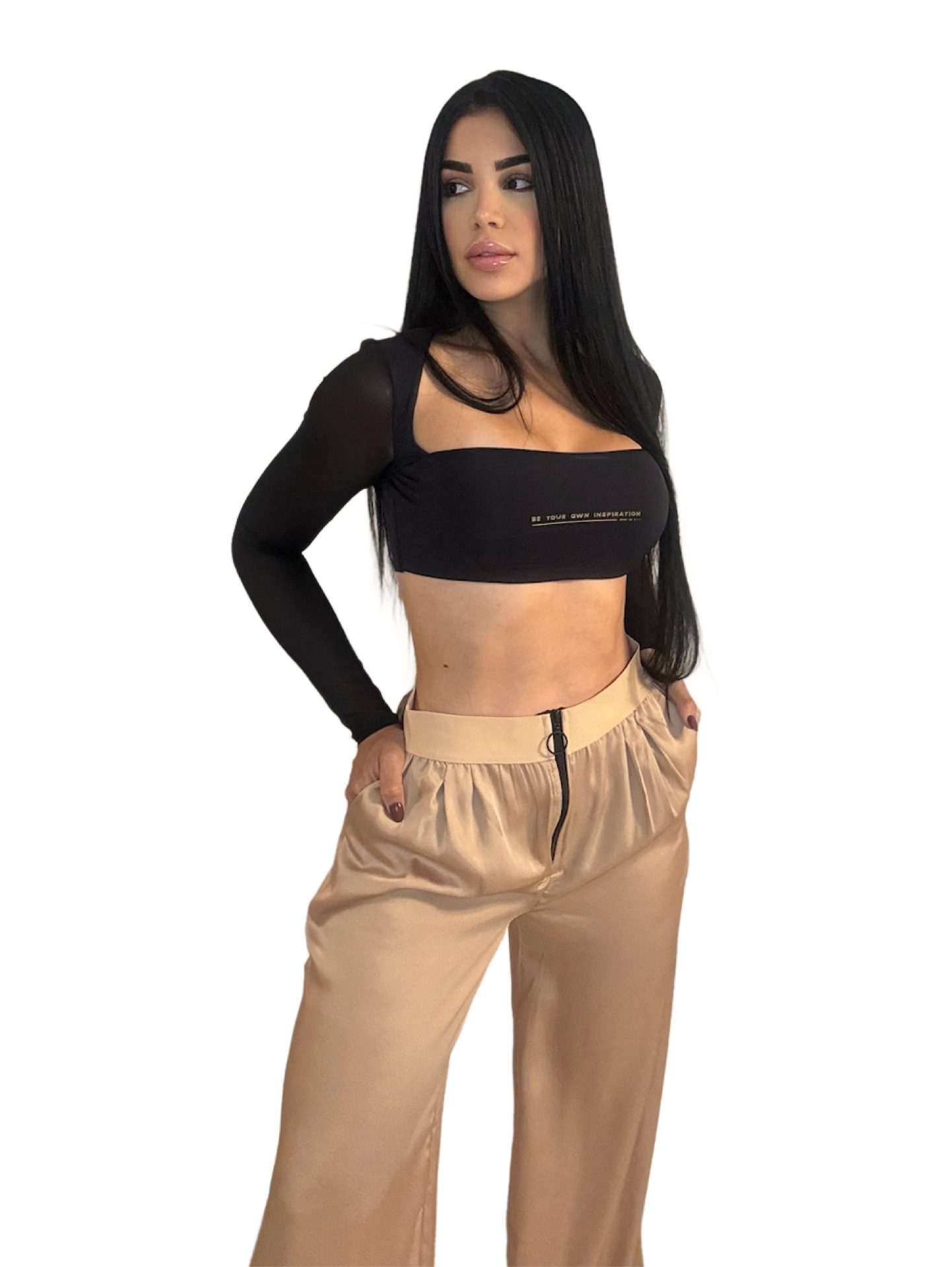 Elevate High-Waist Trousers