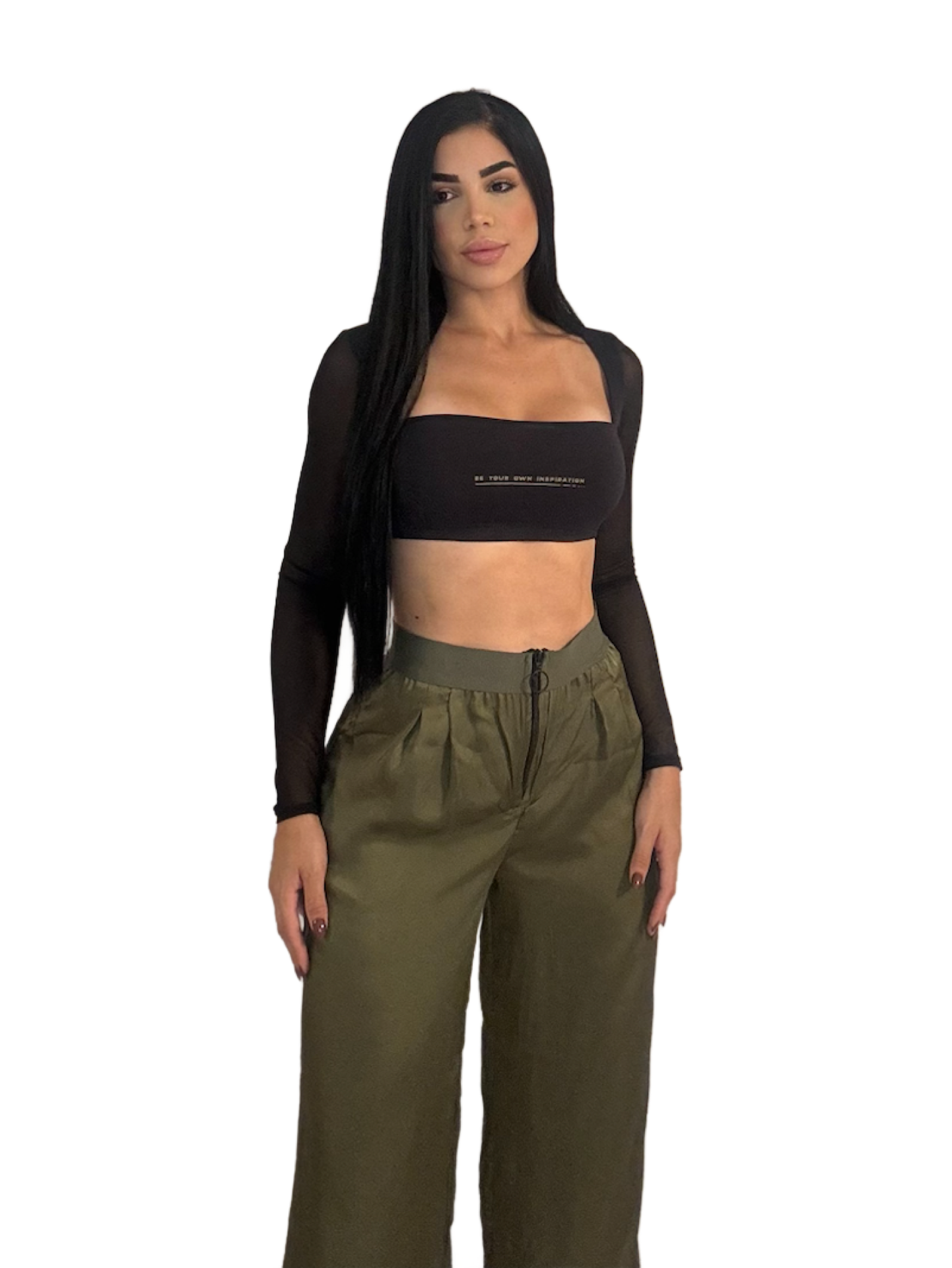 Elevate High-Waist Trousers